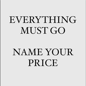 Everything on sale